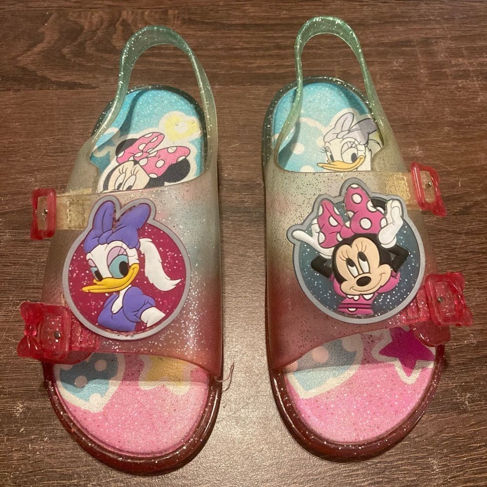 Minnie Mouse Toddler Girls SIZE 11 Jelly Sport Shoes